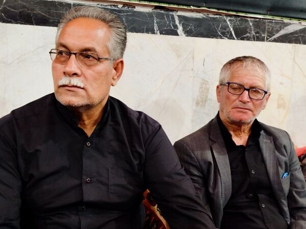 حضور پرشور مسئولان کاشمر در مراسم عزاداری شب سوم محرم روستای قلعه بالا