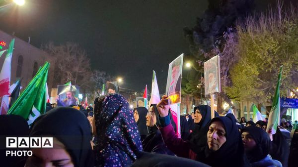 شب چهاردهم اجتماع خونخواهی شهادت امام خامنه ای