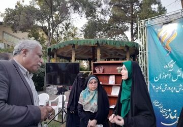 غرفه ناحیه سه در هفتمین اجلاس نماز دانش آموزان خراسان رضوی 