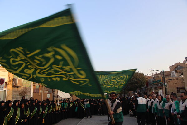 کاروان نمادین حضور امام رضا (ع) در یزد
