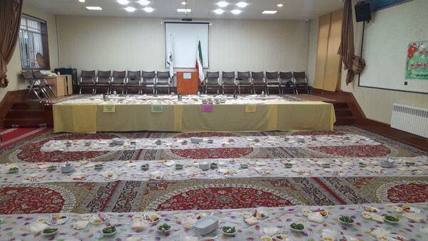 افطاری در دبیرستان صفورا ۲ ناحیه هفت مشهد
