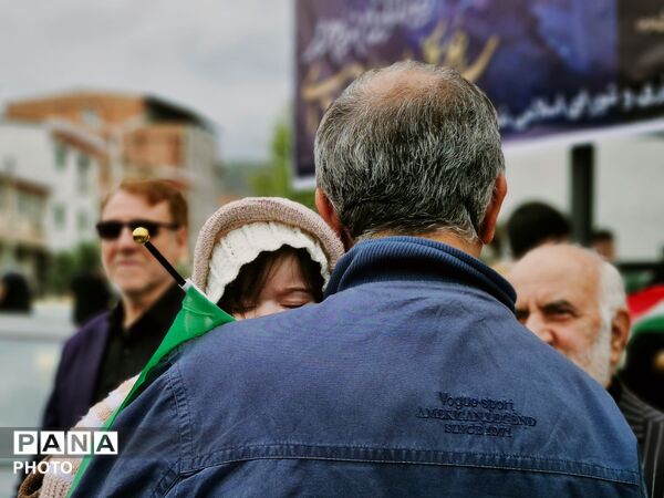 فریاد بلند آزادی قدس در گلوگاه 
