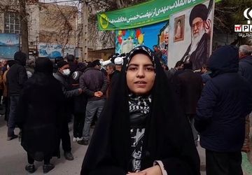 حضور مردم ولایتمدار شهرستان اسفراین در راهپیمایی ۲۲ بهمن