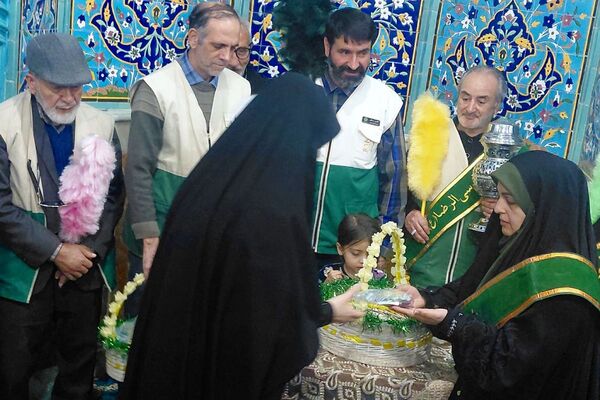 آیین معنوی اعتکاف در مسجد جامع بومهن