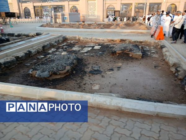 زیارت خبرنگار پانا از قبرستان ائمه بقیع