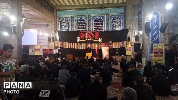 مراسم شب ۱۹ ماه رمضان در مسجد جامع نیشابور 