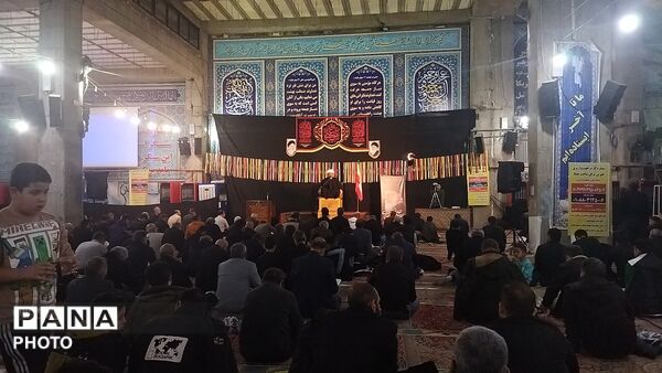مراسم شب ۱۹ ماه رمضان در مسجد جامع نیشابور 