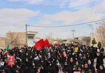 حضور پرشکوه مردم ابرکوه در راهپیمایی روز جهانی قدس