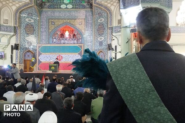 مراسم گرامیداشت رهبر شهید انقلاب اسلامی در حرم مطهر حضرت عبدالعظیم حسنی (ع) شهرری