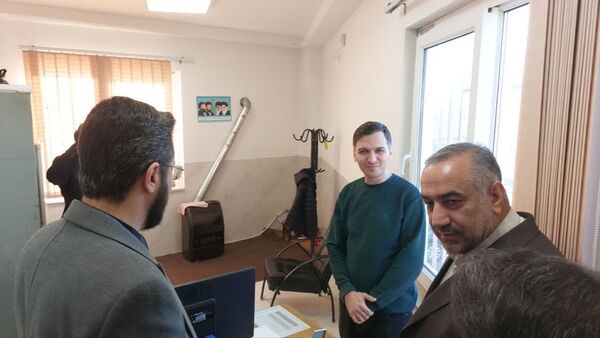 کلنگ زنی ساختمان دادگاه بخش فندرسک