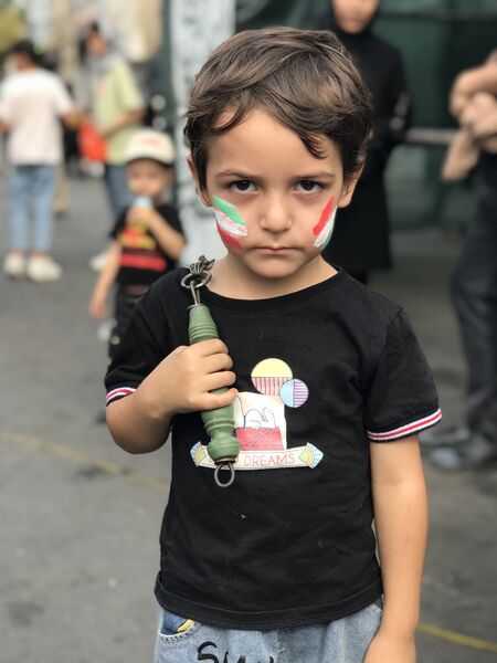 برپایی سفره حضرت رقیه(س) در زنجان