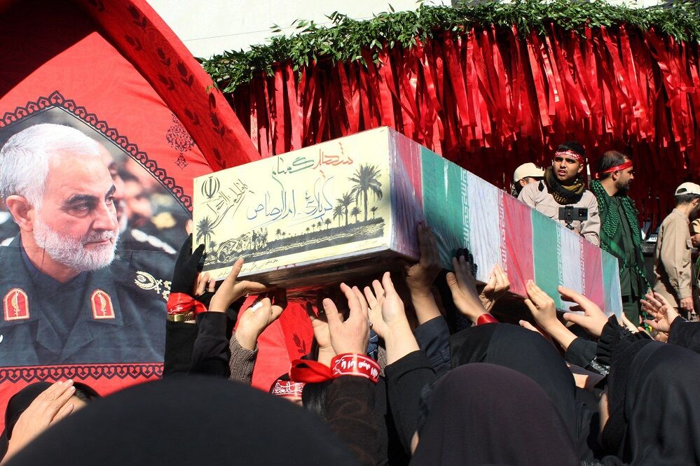 تجمع عزاداران فاطمی در شهر کرج