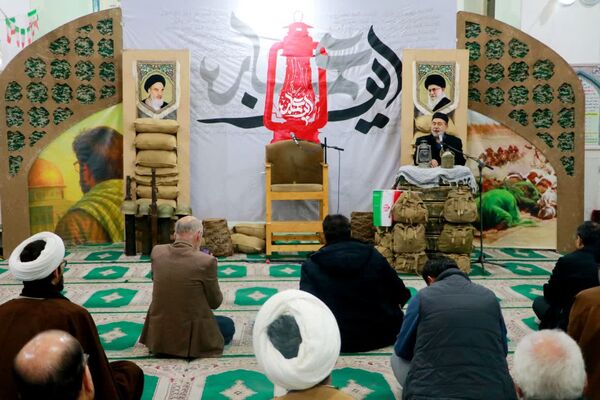 مراسم سالگرد شهید مدافع امنیت «حسن مختارزاده»