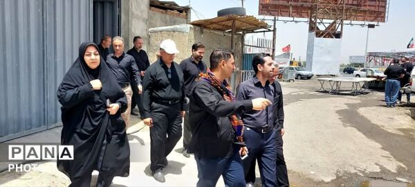 بازدید نمایندگان سازمان بازرسی استان البرز از موکب عاشقان امام شهید 