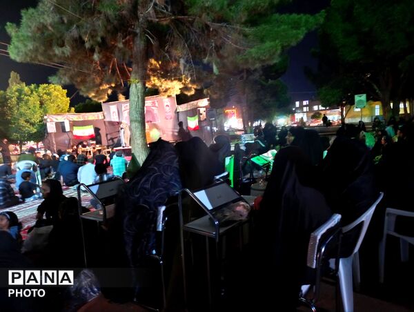 مراسم عزاداری شب سوم ماه محرم در نیشابور 