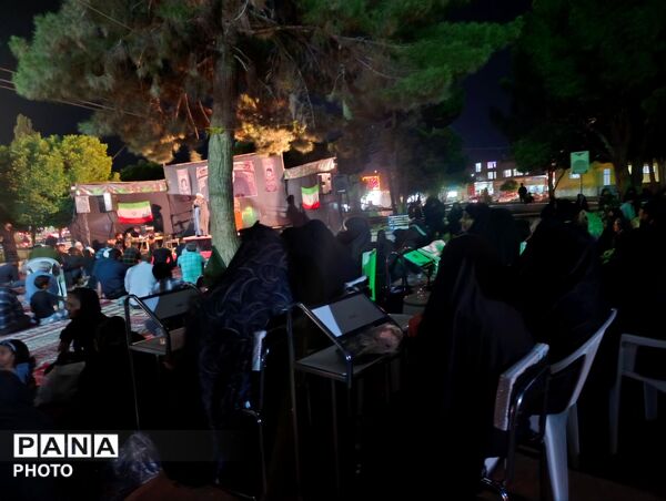 مراسم عزاداری شب سوم ماه محرم در نیشابور 