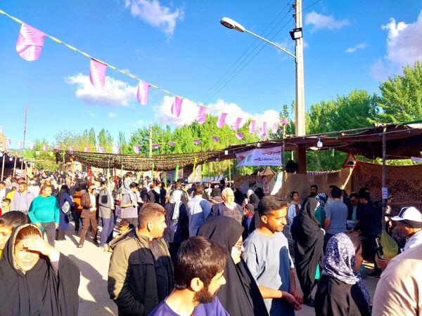 جشنواره ریواس در کوهسرخ
