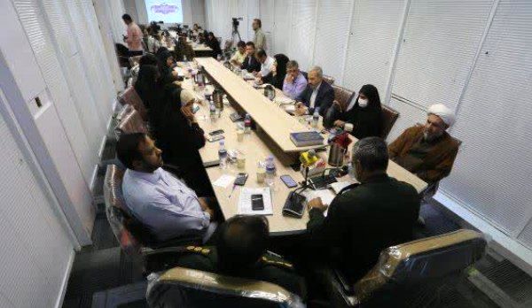 نشست خبری گرامیداشت چهل و پنجمین سالگرد هفته دفاع مقدس