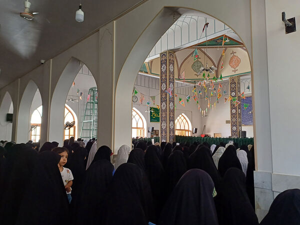 راهپیمایی مردم شهر حبیب آباد 