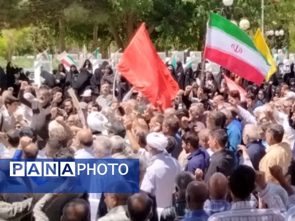  راهپیمایی جمعه خشم در شهر کاشمر