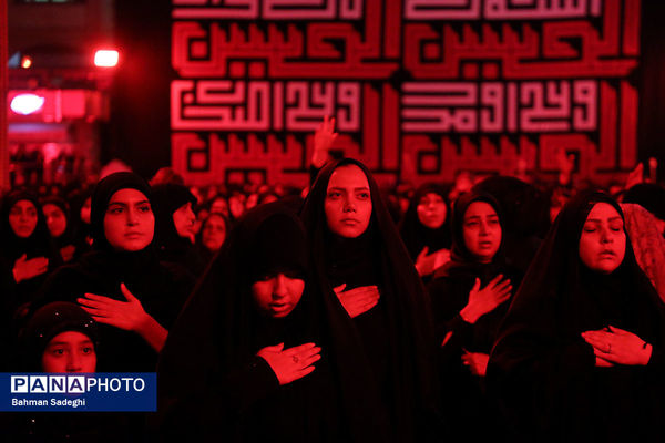 مراسم عزاداری شب تاسوعای حسینی (ع) در آستان امامزاده صالح(ع)