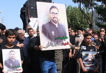 از خاک تا افلاک ؛بدرقه ملکوتی شهید بهارستان
