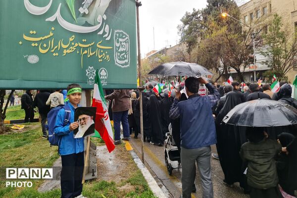 راهپیمایی روز قدس در شیراز