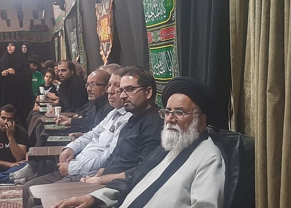 شب تاسوعای حسینی در هیات فرهنگیان نیشابور