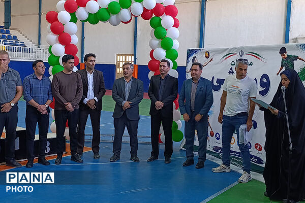 شور و نشاط ورزشی دانش‌آموزان پسر خراسان شمالی در قاب اختتامیه تابستانی