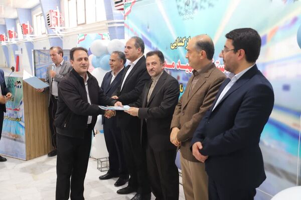 آیین بازگشایی استخر شهید مدنی ناحیه ۵ تبریز