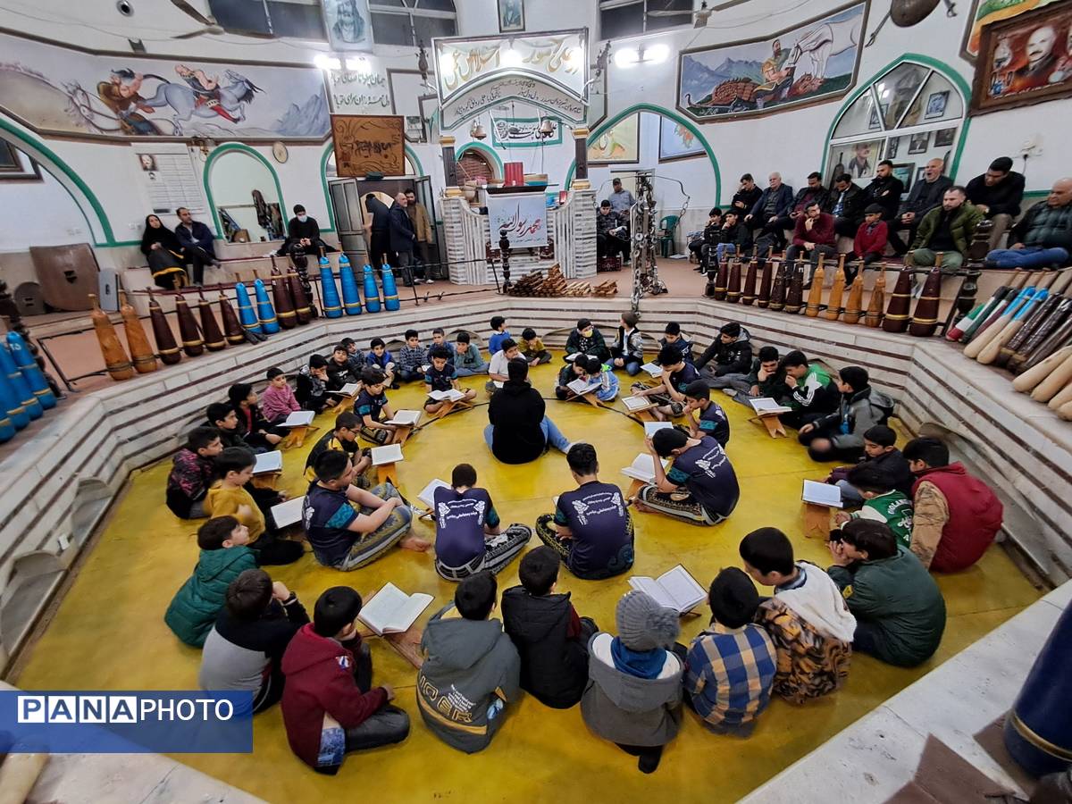 زورخانه قائمشهر میزبان مجمع قرآنی دارالقرآن الثقلین