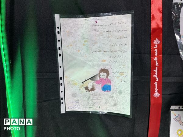 برپایی نمایشگاه فرهنگی هنری با موضوع جنگ رمضان در رودبار