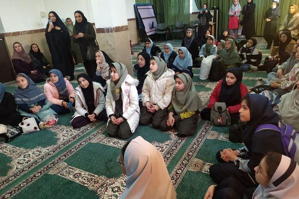 اختتامیه مسابقات شطرنج دختران بهارستان دو