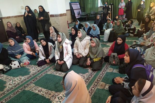 اختتامیه مسابقات شطرنج دختران بهارستان دو