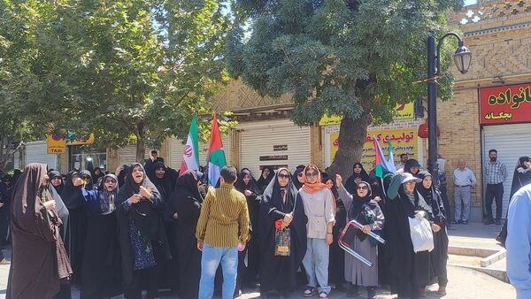 دومین راهپیمایی جمعه خشم در نیشابور 