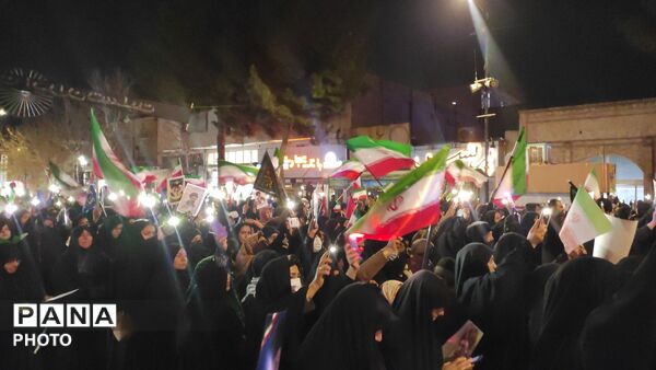 راهپیمایی بزرگ مردم غیور و شجاع شهرستان نیشابور