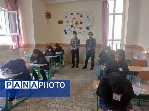 نظارت و بازدید مسئولان آموزش و پرورش‌ اشتهارد از حوزه‌های امتحانی