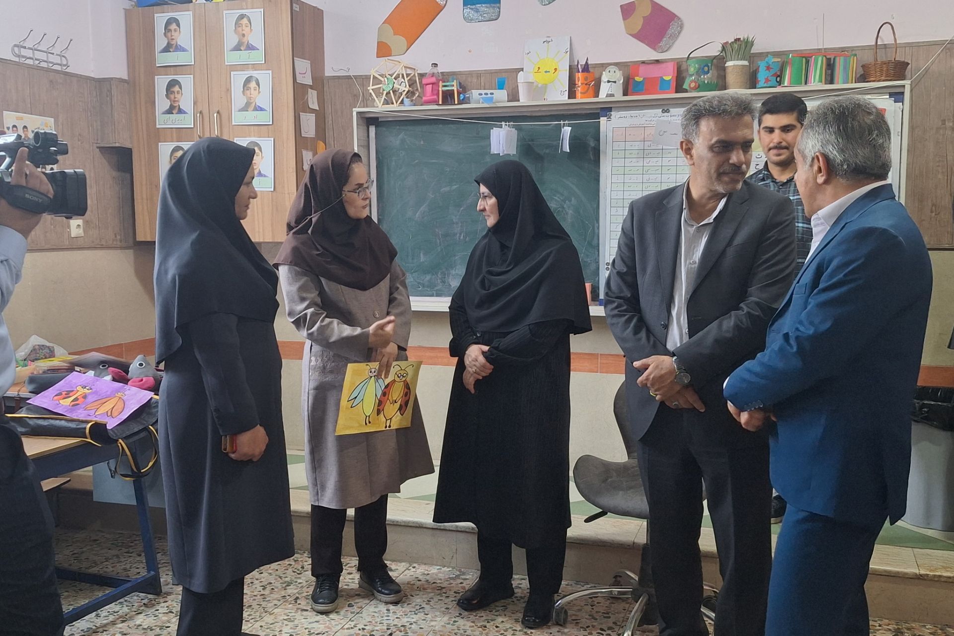 بازدید معاون آموزش ابتدایی وزارت آموزش‌وپرورش از پایگاه «طرح حامی» - 2