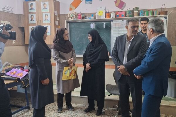 بازدید معاون آموزش ابتدایی وزارت آموزش‌وپرورش از پایگاه «طرح حامی» - 2