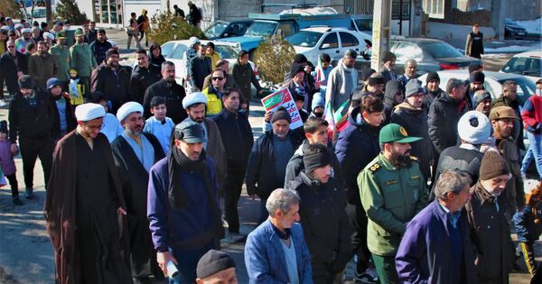 راهپیمایی 22 بهمن در اشتهارد