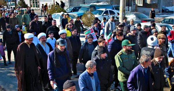 راهپیمایی 22 بهمن در اشتهارد