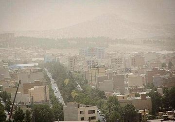 هشدار نارنجی گرد و خاک برای ۲۰ استان