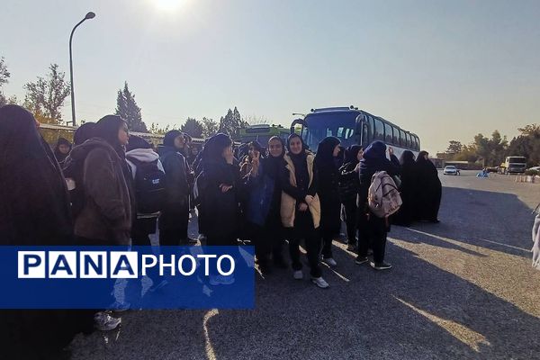 اردوی یک روزه دانش‌آموزان ناحیه دو شهرری در شهرک سینمایی غزالی