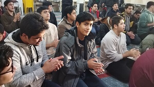 مراسم میلاد حضرت مهدی (عج) در دبیرستان شاهد ابوذر غفاری نیشابور 