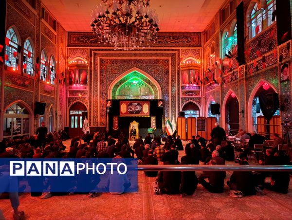 مراسم عزاداری امام حسین (ع) در شب تاسوعای حسینی 