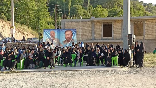 استقبال پر‌شور مردم دهستان کریک از کاروان خدام رضوی