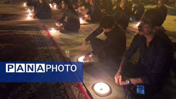 مراسم شام غریبان در شهرستان لنده