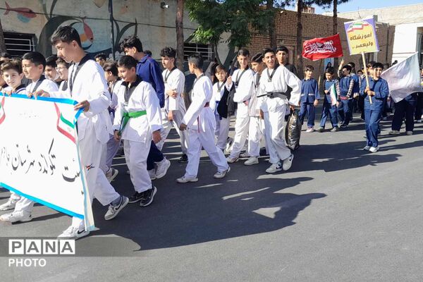 «جانفدایان»؛ نمایش آمادگی و هماهنگی در میدان