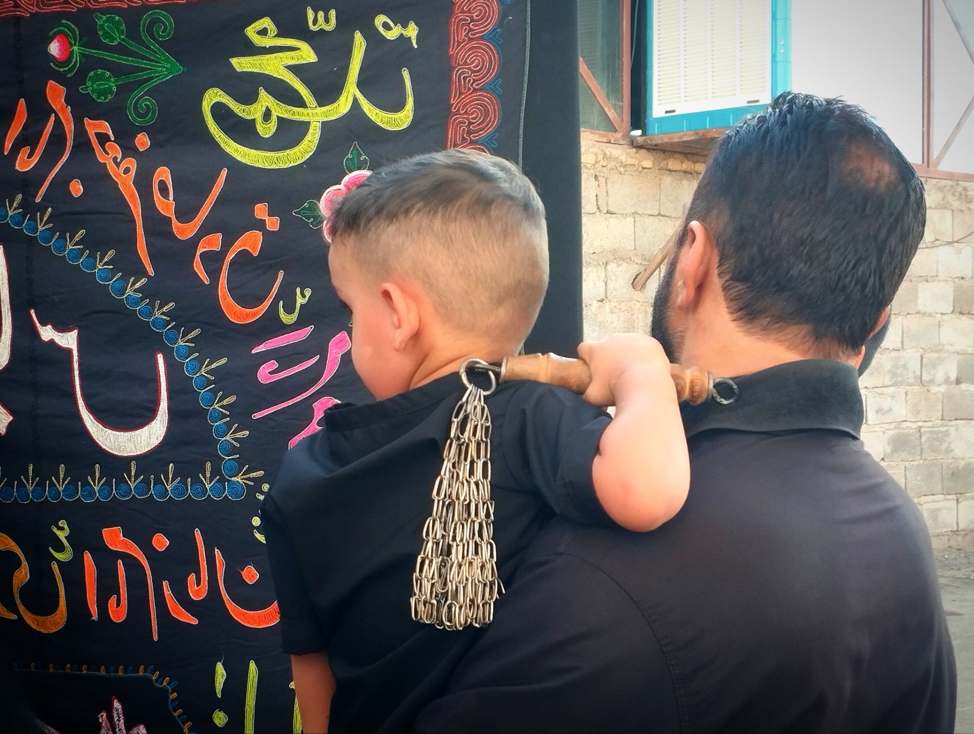 شهداد غرق در شور حسینی