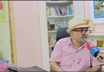 دیدار کودکان بندرعباسی با مترجم کتاب «اژدهای خندان»